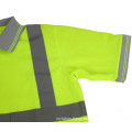 Men's Polo Shirts Hi Vis Short Sleeve Safety Workwear  Safetty T Shirt